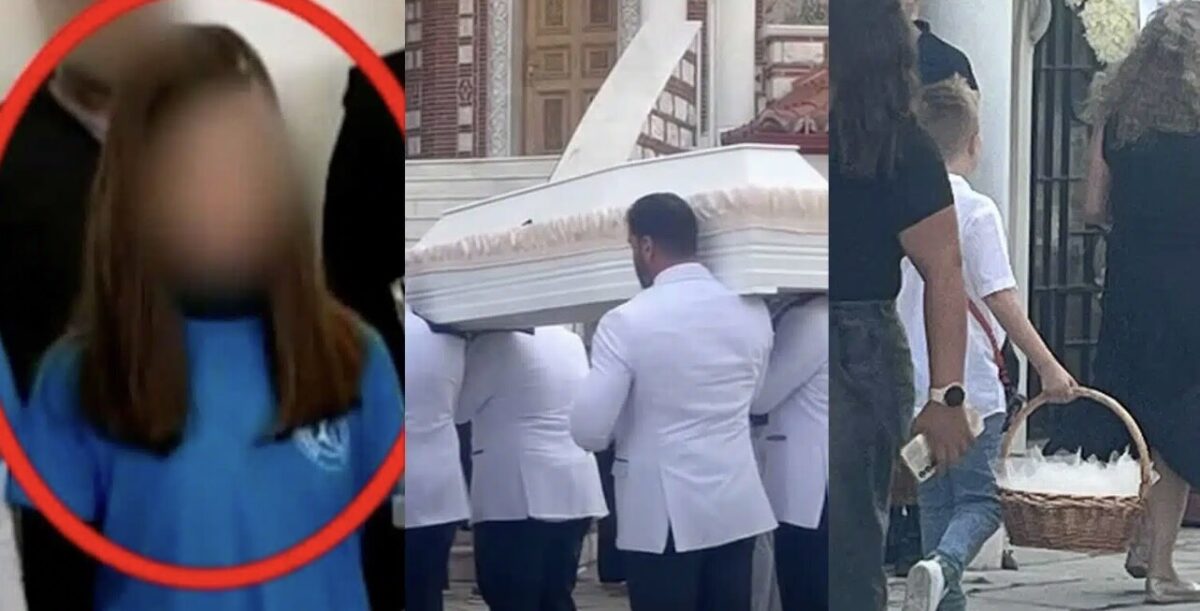 Δάκρυσε και η Παναγία: Σπαραγμός στην κηδεία της 13χρονης που σκοτώθηκε από κεραυνό στη Χαλκιδική