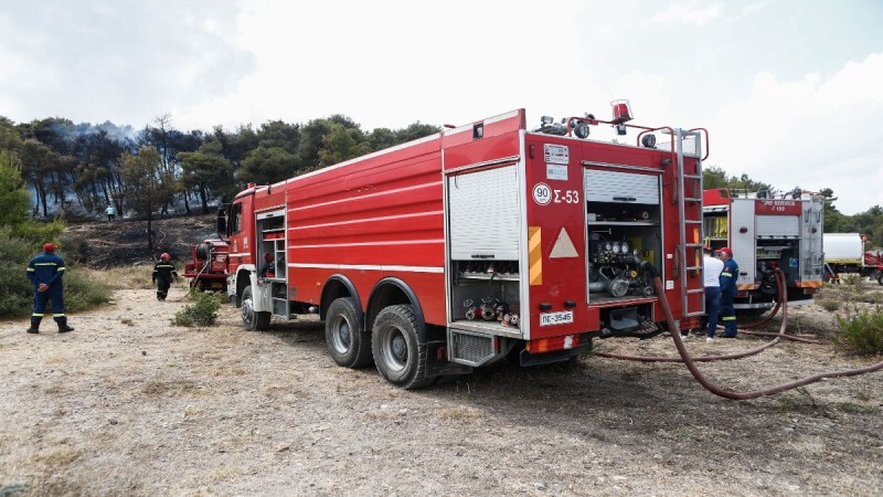 Έκτακτο: Φωτιά τώρα σε παράδρομο της Εθνικής!