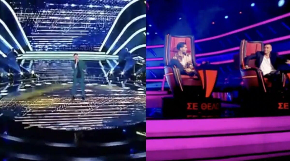 «Κάγκελο» οι κριτές στο The Voice: Μόλις γύρισαν κι είδαν ότι τραγουδούσε πασίγνωστος Έλληνας, πρώην ποδοσφαιριστής