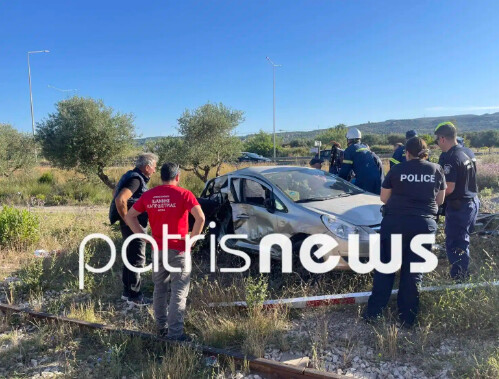Τραγωδία σήμερα στον Πύργο με έναν νεκpό – Τρένο της Hellenic Train παρέσυρε αυτοκίνητο