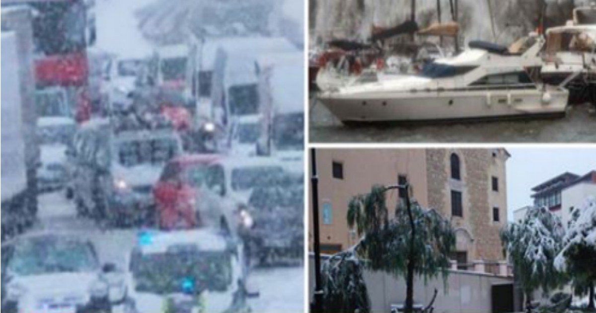 Storm Gloria sparks ‘extreme risk’ warning to tourists in Benidorm and Magaluf