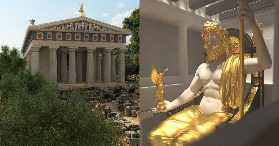 Ζωντανεύει ξανά η Αρχαία Ολυμπία – Εντυπωσιακές ψηφιακές εικόνες και βίντεο