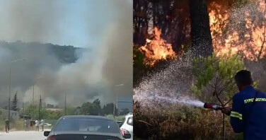 Μεγάλη η φωτιά σε τουριστική πόλη της Ελλάδας – Απομακρύνονται τουρίστες και κάτοικοι, Εστάλη 112