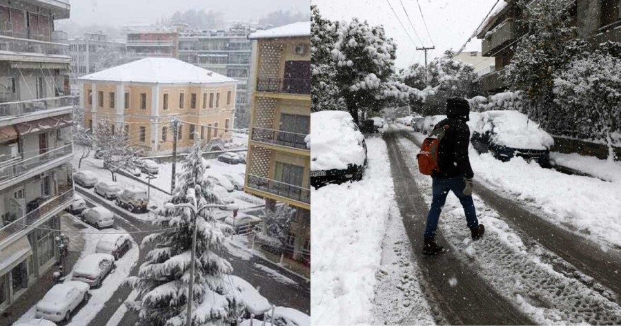 Έρχονται δύο νέα κύματα ψύχους μετά τις καταιγίδες και τους ισχυρούς ανέμους -Τότε θα δούμε χιόνια και στην Αττική