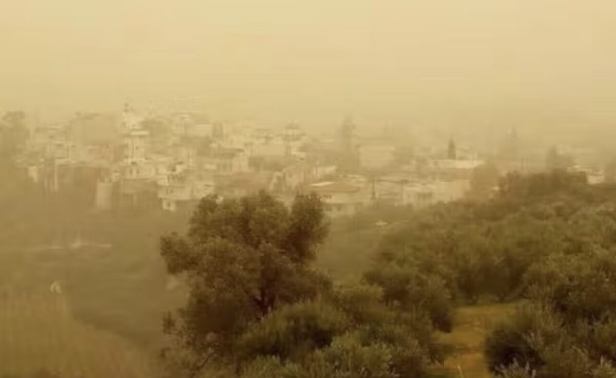 Ανατpοπή με την αφρικανική σκόνη – Έρχονται τα πάνω κάτω με τον καιρό